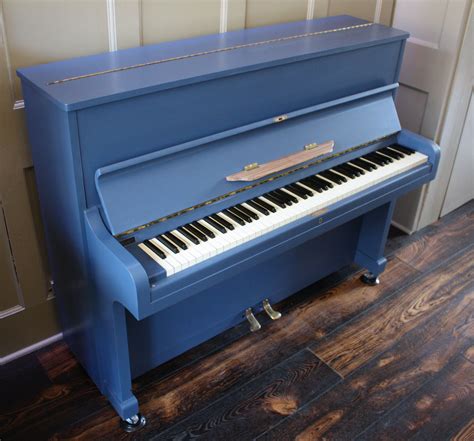 Blue Upright Piano