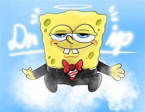 Spongebob Drip Meme