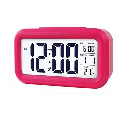 Hotled Digital Alarm Clock Backlight Snooze Mute Calendar Desktop