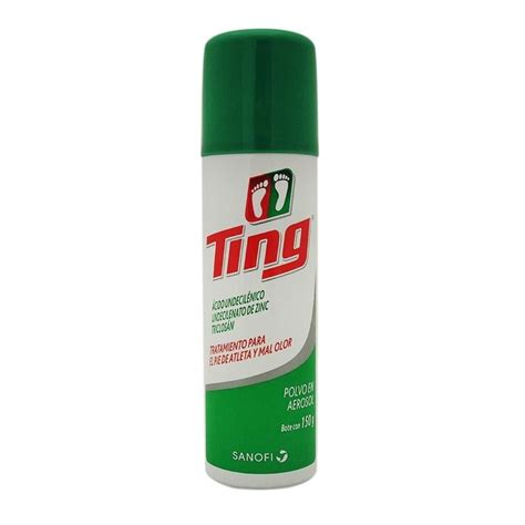 Antimic Tico Ting Polvo En Aerosol Para El Pie De Atleta Y Mal Olor