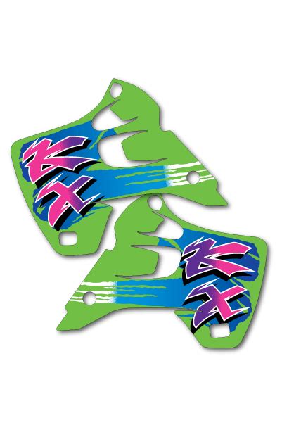 Dc Plastics Models Kawasaki Kx Shroud Decals