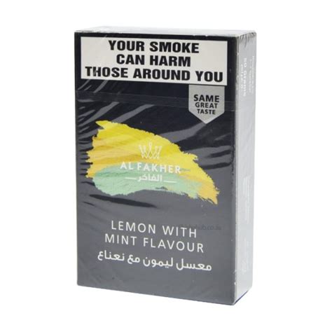 Lemon With Mint Flavour Al Fakher Shisha Hub