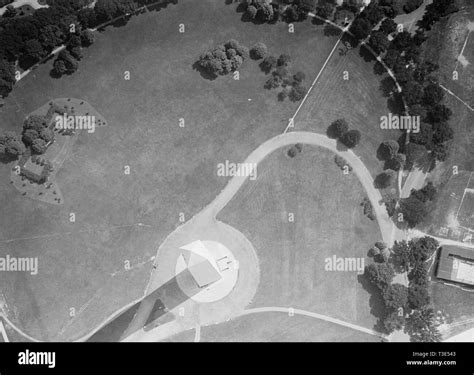 Washington D.C. History - Aerial view of Washington Monument ca. 1919 ...