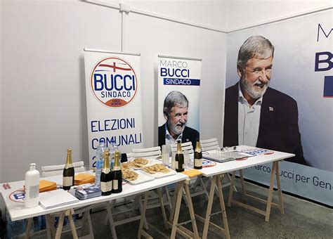 Amministrative Bucci Inaugura Il Point Elettorale Di Vince Genova