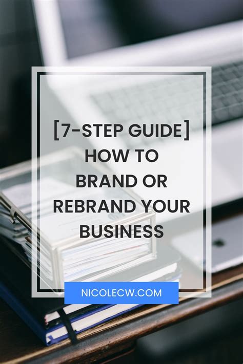 7 Step Guide How To Brand Or Rebrand Your Business Artofit