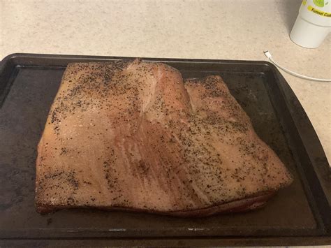 5lbs of homemade bacon, fresh off the smoker. : r/smoking