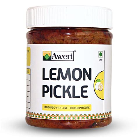 Aweri Lemon Pickle G Khatta Nimbu Ka Achaar Less Oil