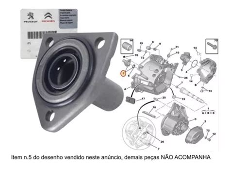 Guia Eixo Piloto Embreagem Citroen C Xsara Picasso