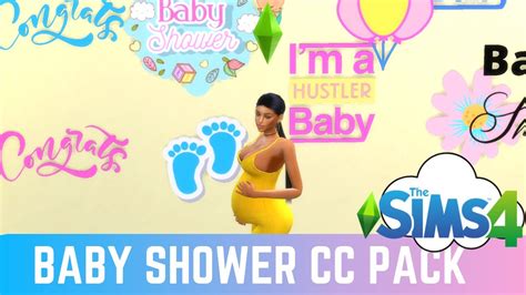 Sims 4 Cc Baby Shower