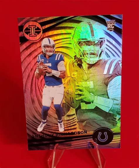 CARTE RECRUE ANTHONY Richardson 2023 Panini Illusions 46 RC Colts Non