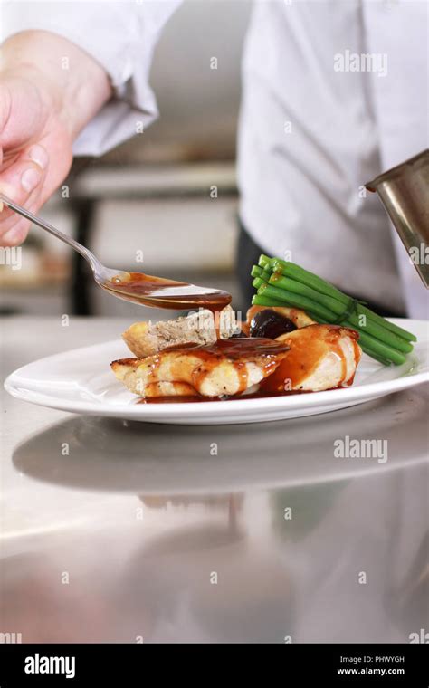 Food Plating Chicken