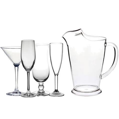 Polycarbonate And Acrylic Glassware - BarPros - Acrylic Glasses, Mugs