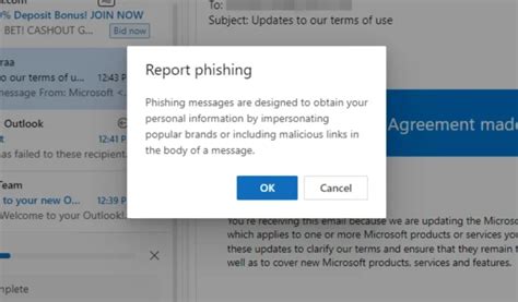 Steps To Report Phishing Emails In Outlook Click This Blog