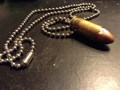 Bullet Necklace : 4 Steps - Instructables