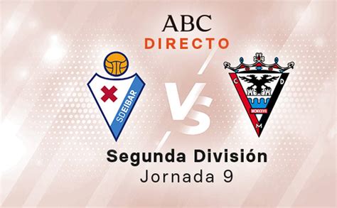 Eibar Mirandés en directo hoy partido de la Liga SmartBank jornada 9