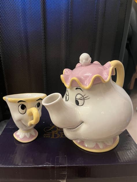 Beauty And The Beast Tea Pot Set Carousell