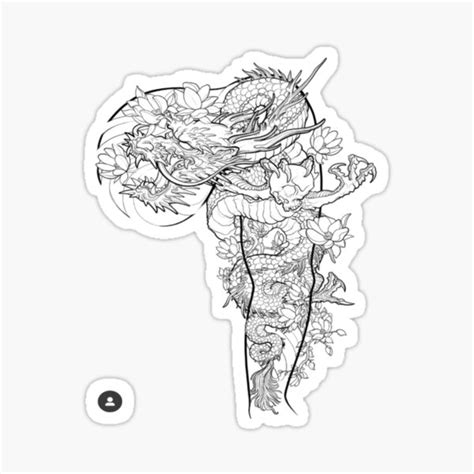 "fuxi dragon" Sticker for Sale by djo-design | Redbubble