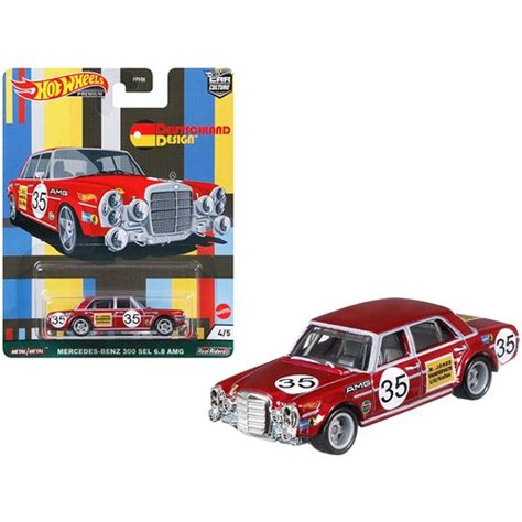 Hot Wheels Circuito De Cultura De Carro Rodas Quentes Lendas Mercedes Benz 300 SEL 6 8 AMG 1
