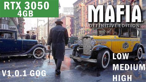 Mafia Definitive Edition V Gog Version Rtx Gb I H