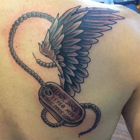 Veteran Tribute Right Shoulder Tattoo | Veteran Ink