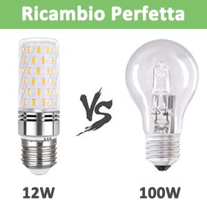 Lampadine Mais E27 LED 12W Luce Naturale 4000K 1450LM Equivalente