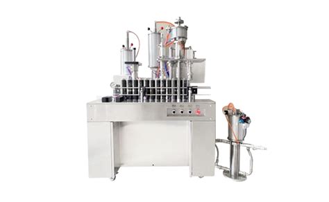 Semi Automatic Aerosol Spray Filling Machine