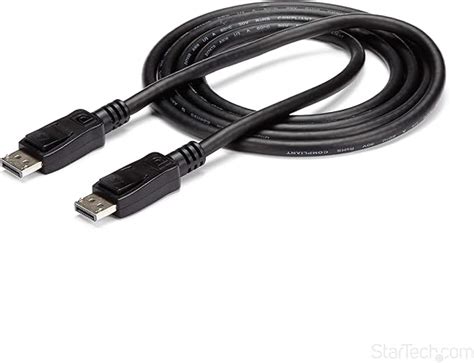 StarTech Cavo DisplayPort 1 2 Da 2m Cavo DisplayPort Certificato