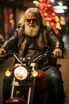 Santa Biker Stock Photos, Images and Backgrounds for Free Download