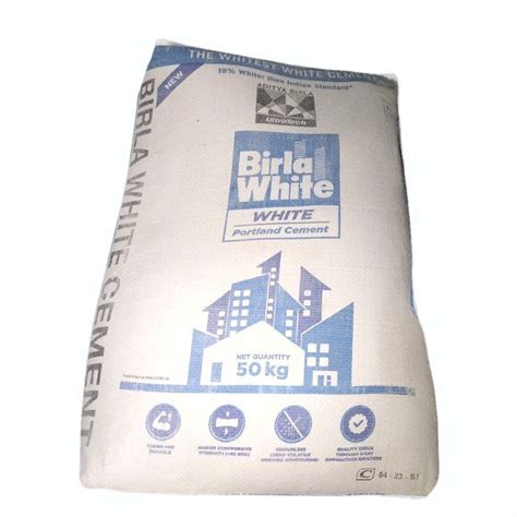 Kg Birla White Portland Cement At Rs Bag Birla White Cement In