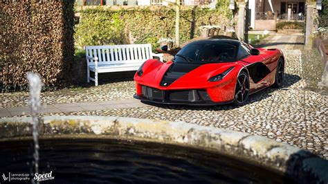 LaFerrari Goes All Stendhal with Red and Black Partial Wrap by JD ...