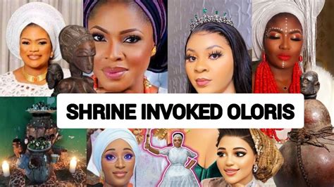 NAOMI IN SHOCK OLORI ASHLEY CARRY CO WIVES TO THE ALMIGHTY SHRINE