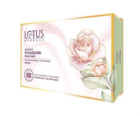 Minerals Cream Lotus Radiant Bridal Rose Glow Facial Kit For Face Packaging Size 160g At Rs