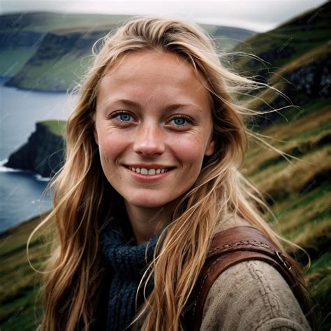 Premium Photo | Faroe Islands woman from Faroe Islands typical national ...