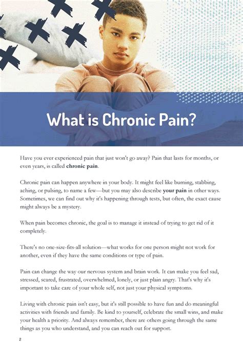 Living Well With Chronic Pain - For Teens - U.S. Pain Foundation