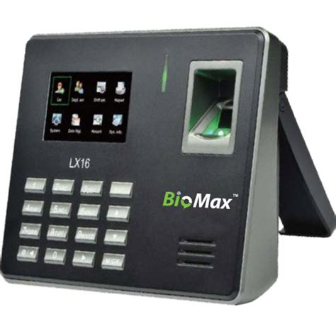 Biomax Lx Fingerprint Time Attendance System At Rs Unit In