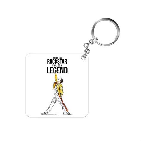 Queen Keychain Freddie Mercury Key Chains Designer Key Chain Angry