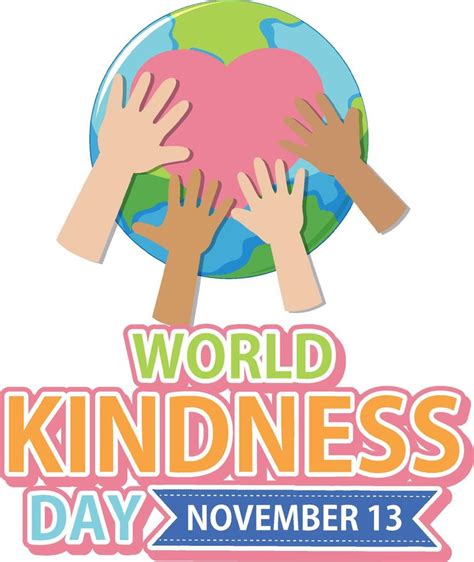 World Kindness Day Poster Design 13321256 Vector Art at Vecteezy