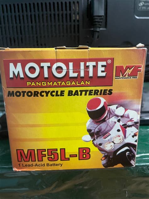 Motolite Battery MF5L B Motorbikes Motorbike Parts Accessories