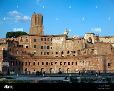 The buildings of ancient Rome Stock Photo - Alamy