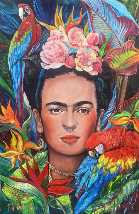 Frida Kahlo With Ravens Painting Ubicaciondepersonas Cdmx Gob Mx