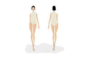 Female Full Body Fashion Pose Eps Graphic By Pcyheartcraft Creative