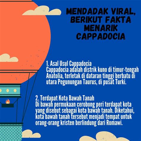 Mendadak Viral Berikut Fakta Menarik Cappadocia Ukm Lpm Teropong Umsu