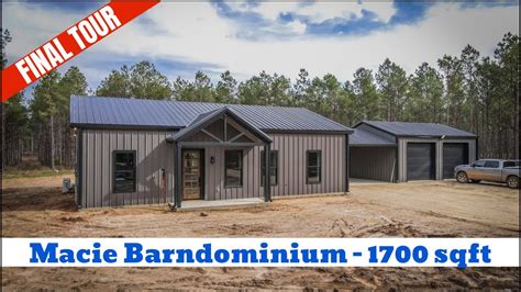 Macie Barndominium 1700 Sqft 3 Bedroom 2 Bath YouTube