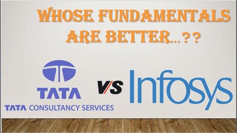 Tcs Vs Infosys Two It Giants Fundamentals Stockmarket All About