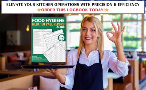 Food Hygiene Record Book Mega Page A All In One Food Safety Log