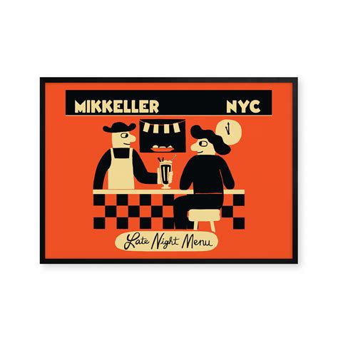 Late Night Menu – Mikkeller Prints