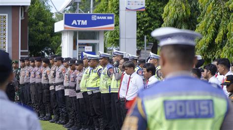 Polresta Tidore Gelar Apel Pasukan Operasi Ketupat Abadikini