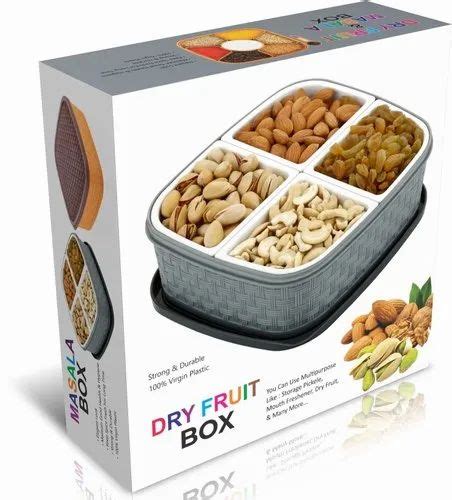 Square Dry Fruits Box Box Capacity In Gms Gms At Rs Piece In