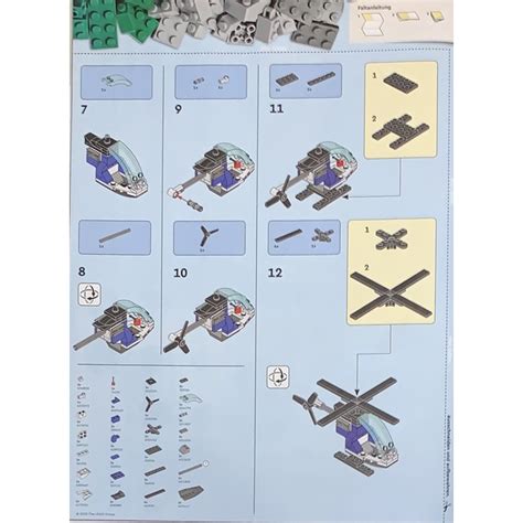 Lego Helicopter Set 11961 Instructions Brick Owl Lego Marketplace