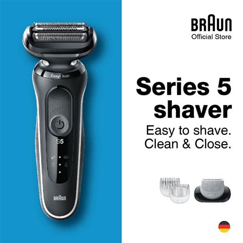 Braun Series 5 51 W1600s Wet Dry Shaver With 1 Attachment White